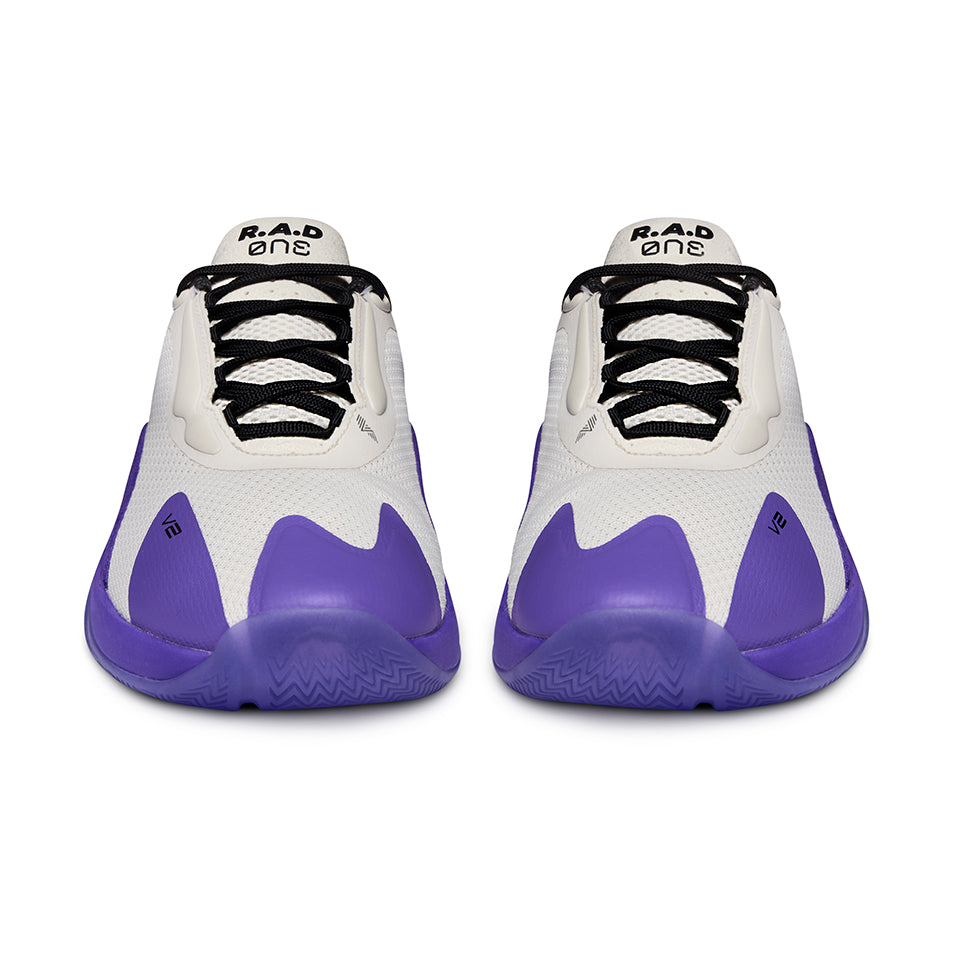 R.A.D® ONE V2 COURT PURPLE at R.A.D® - Performance Footwear . 04V2TOFUBLACKPURPLETOES