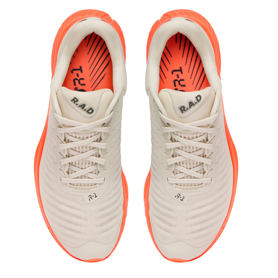 R.A.D® R-1 SUNSET ORANGE at R.A.D® - Performance Footwear . 06RADNEONREDRUNNERTOP_e13917e3-4632-42ff-9cd4-838fe9075165