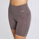 SUPEKNIT™ HIGH-RISE TRAINING SHORT 6” DEEP TAUPE at R.A.D® - Performance Shorts . 6INCHSHORTS_SPARROW_0125-6SHDTA_3