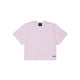 LOGO CROP TEE LAVENDER FOG at R.A.D® - Performance Crop Tee . CROPPRINTED_CROPTEE_LAVFOG_1