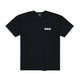 HEAVY™ FLAME TEE BLACK at R.A.D® - Performance Tees . FLAMES_BLACK_A