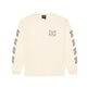 LONG SLEEVE METAL TEE OFF WHITE at R.A.D® - Performance Long Sleeve Tees . GOTHICMENSLS_TOFU_A