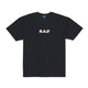 HEAVY™ STATIC 'R' TEE BLACK at R.A.D® - Performance Tees . HEAVYCREW_BLACK_1