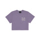 METAL CROP TEE PURPLE TWILIGHT at R.A.D® - Performance Crop Tee . METALCROP_PURPLETWILIGHT_1