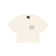 METAL CROP TEE OFF WHITE at R.A.D® - Performance Crop Tee . METALCROP_TOFU_1