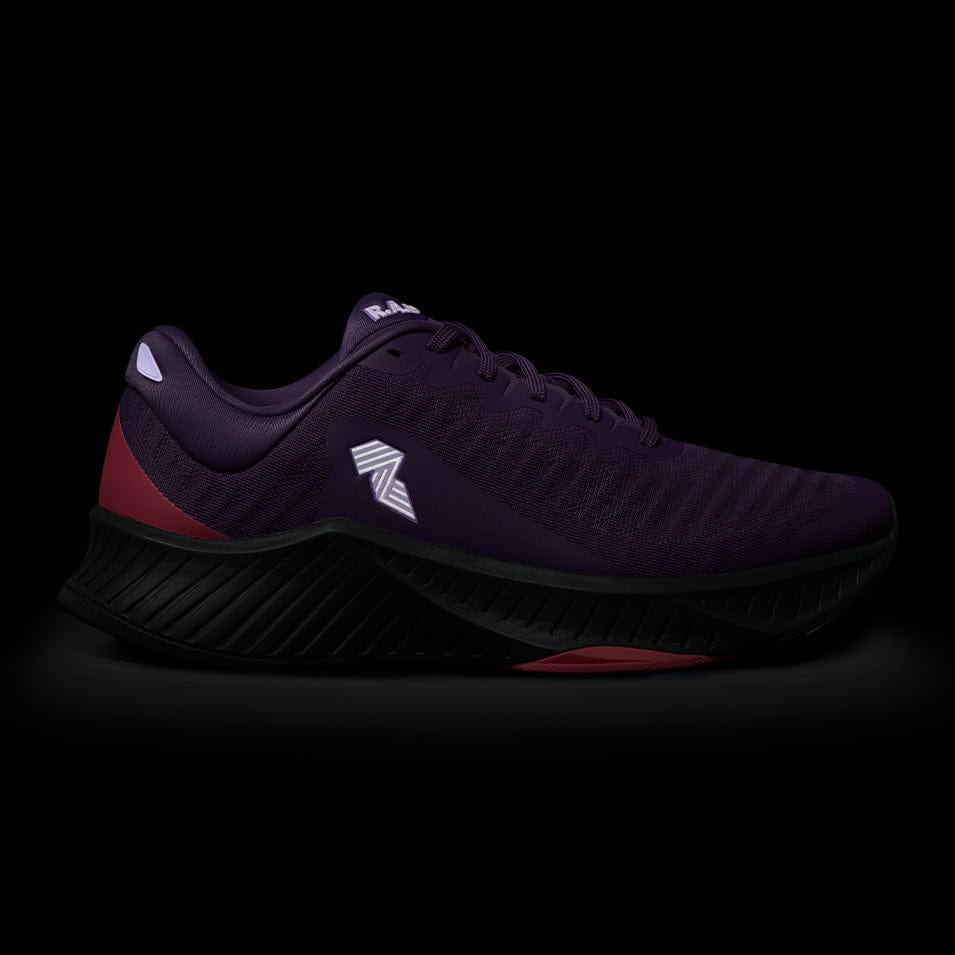 R.A.D® R-1 PURPLE FLASH at R.A.D® - Performance Footwear . R-1_Flame_Purple_Side_Dark