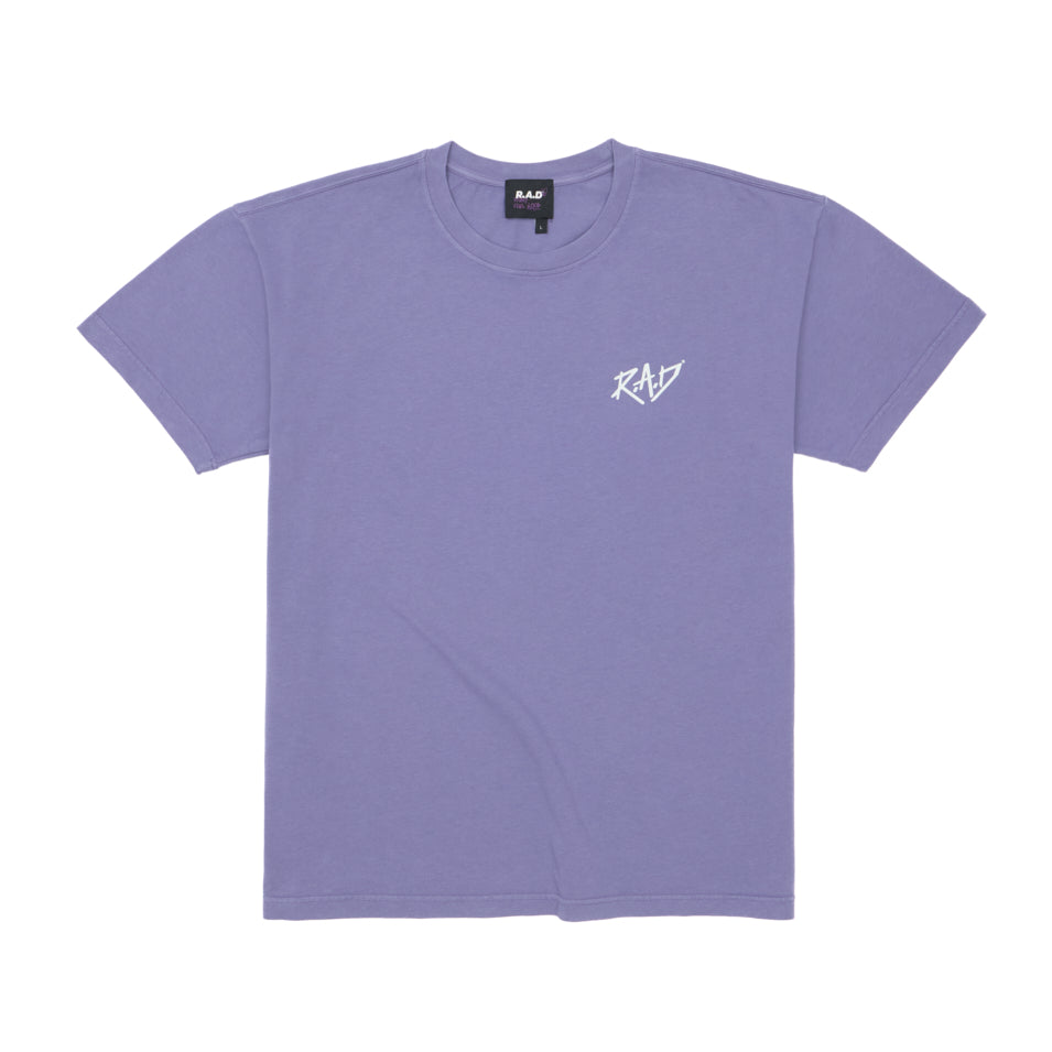 HEAVY™ 'R' GLOBE TEE HERON at R.A.D® - Performance Tees . STANDARDSSTEE_HERON_1