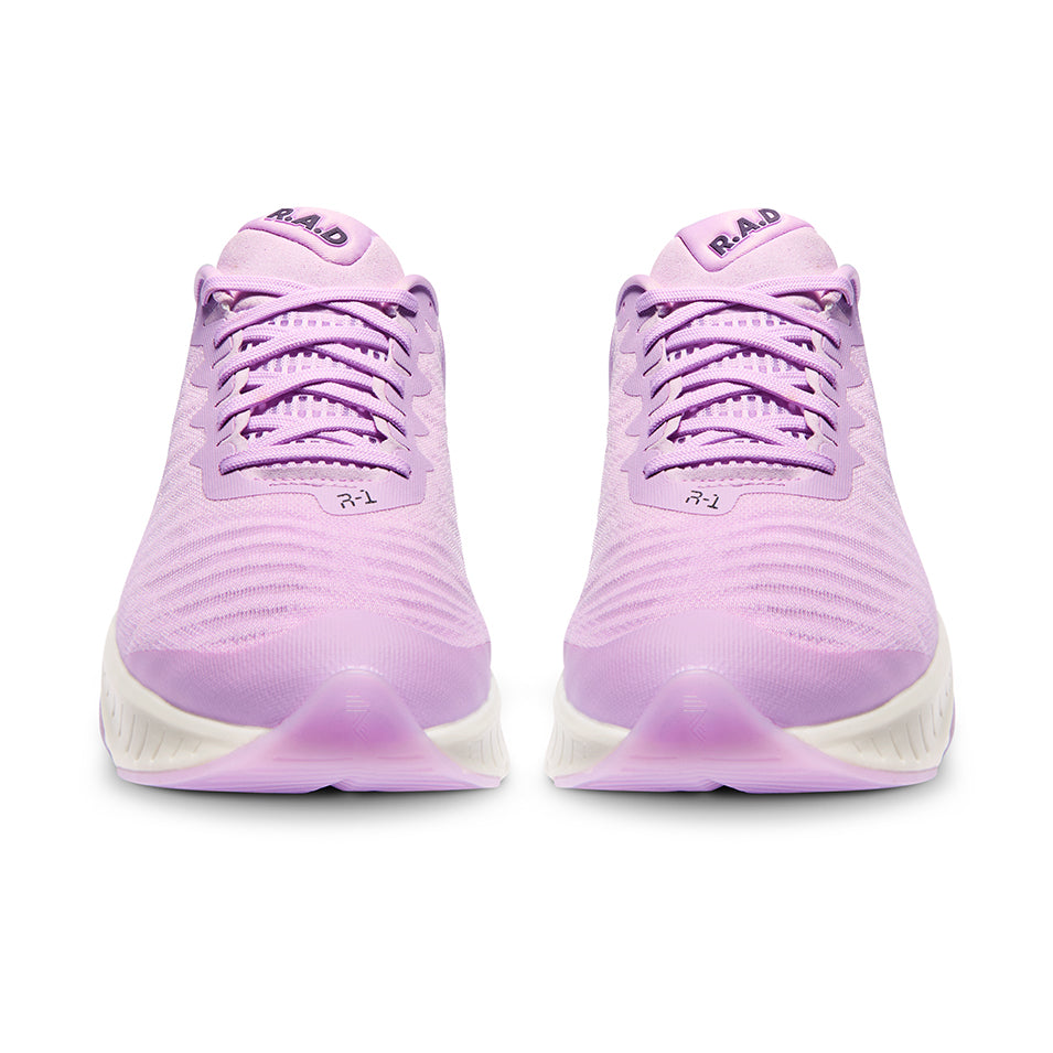 Lavender running shoes displayed for the R.A.D R-1 SOFT PURPLE product listing