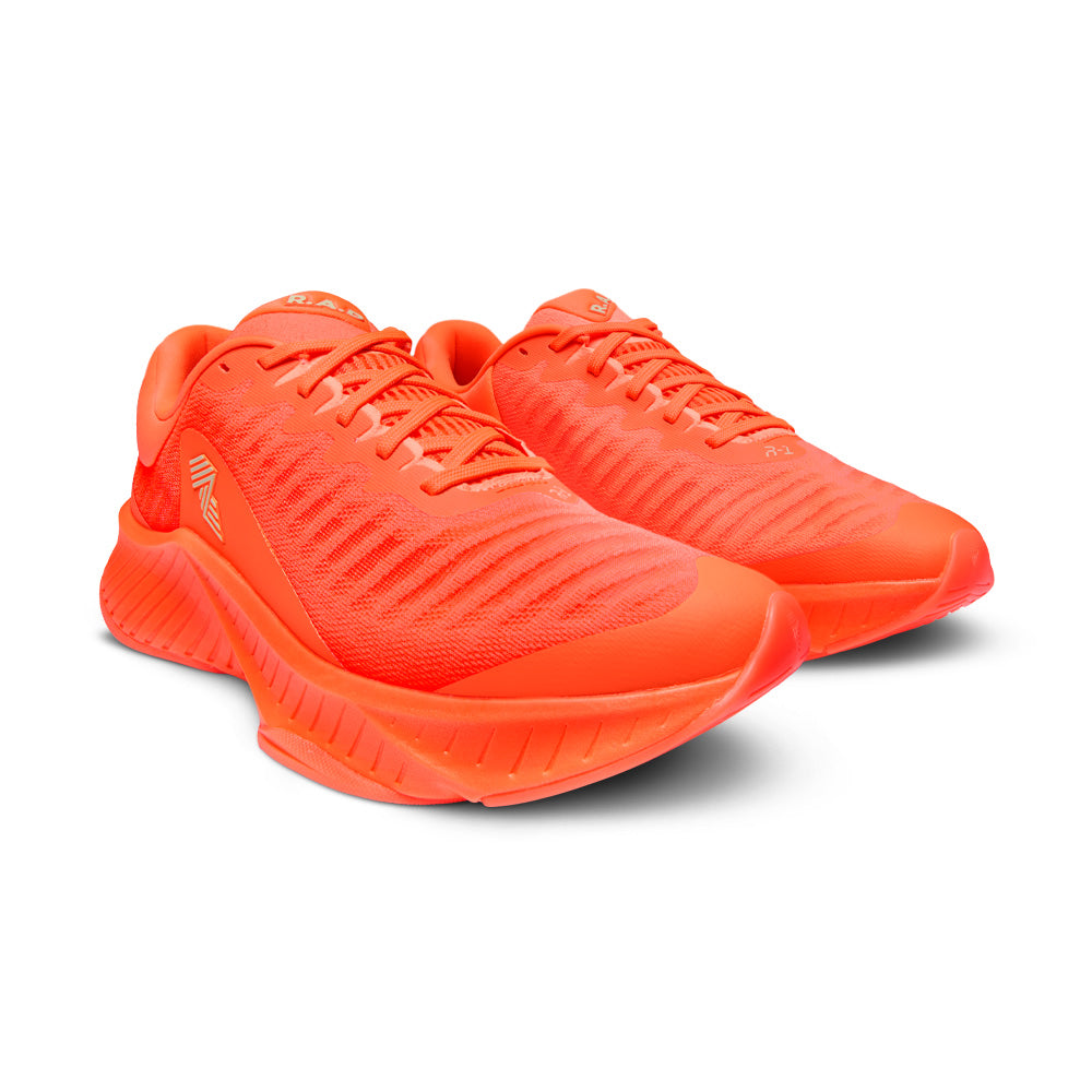 R.A.D® R-1 CORAL GLOW at R.A.D® - Performance Footwear . 0126-R1SUO_RADR1Front_V2 — View 2