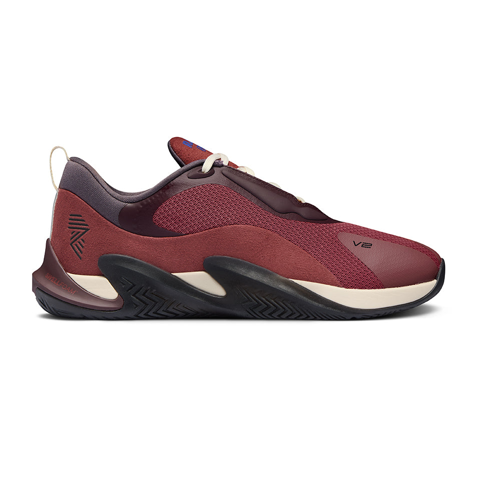 R.A.D® ONE V2 DEEP RED at R.A.D® - Performance Footwear . 01V2MARSALASIDE — View 1