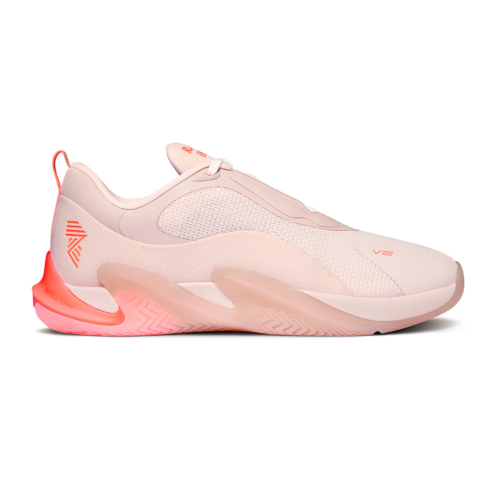 R.A.D® ONE V2 SOFT PINK at R.A.D® - Performance Footwear . 01_V2_PEACH_BLUSH_SIDE — View 1