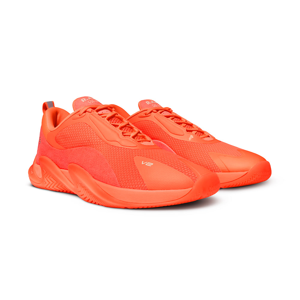 R.A.D® ONE V2 CORAL GLOW at R.A.D® - Performance Footwear . 0226-OV2ORO_RADV2V2_CADMIUM_ORANGEFront_V2 — View 2