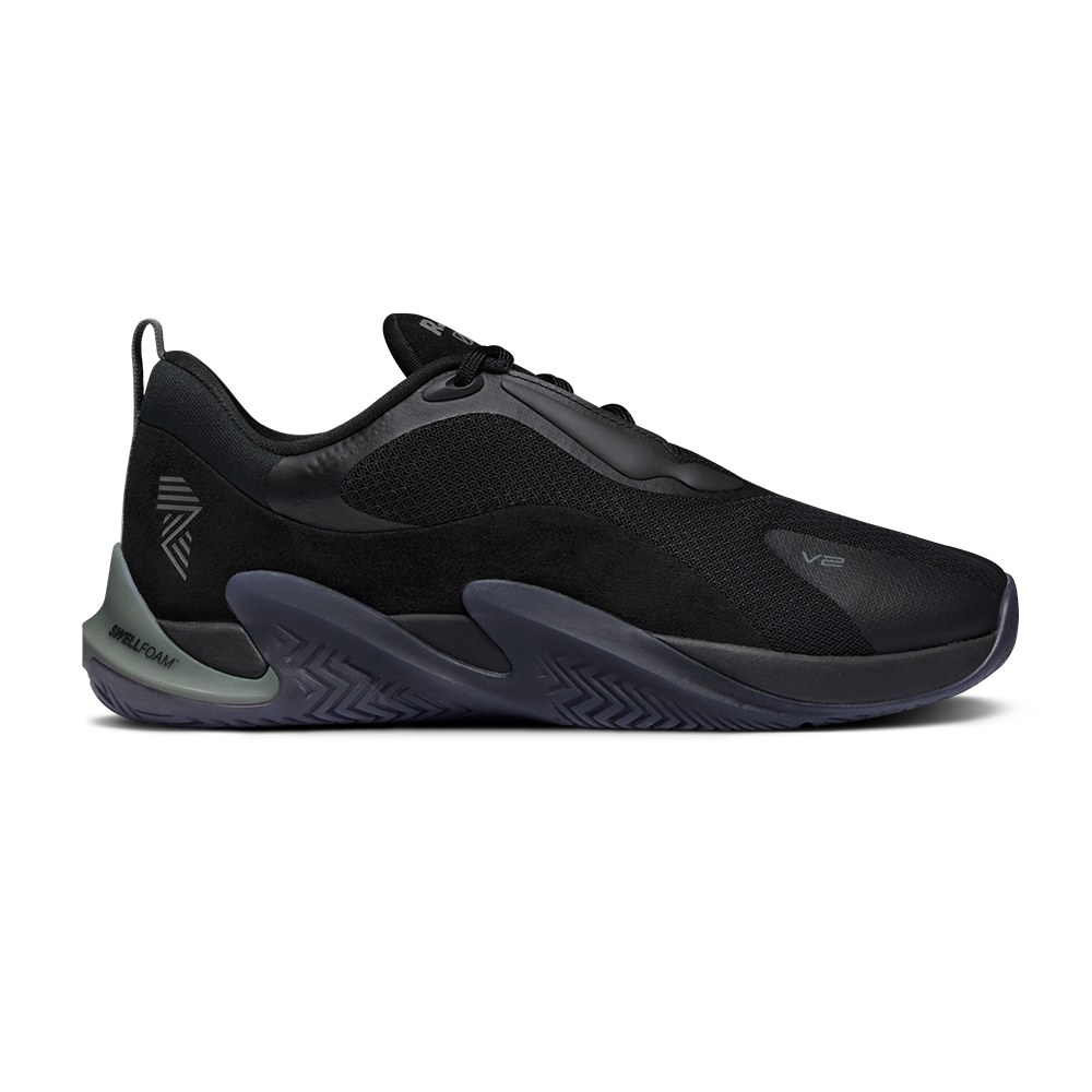 R.A.D® ONE V2 DEEP BLACK at R.A.D® - Performance Footwear . 0226-OV2TRB_01_V2_TRIPLE_BLACK_SIDE