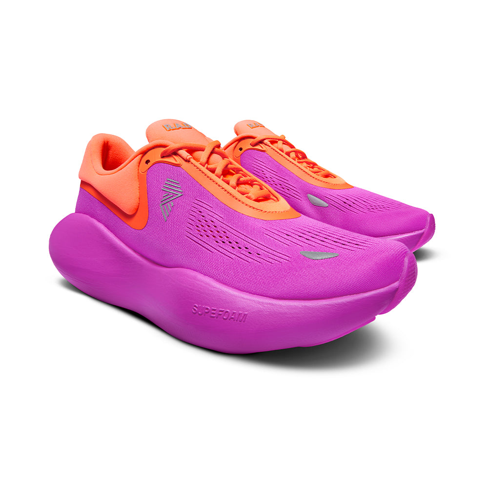 R.A.D® UFO TRIPPY HAZE at R.A.D® - Performance Footwear . 02_RADUFO_VIVID_FUCHSIA_ORANGE_FRONT — View 2