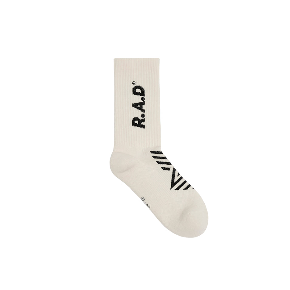 R.A.D® GENERAL SOCK TRIPLE PACK ANTIQUE WHITE / BLACK at R.A.D® - Performance Socks . 0326-GSAWBL3-LANTIQUEWHITE_1