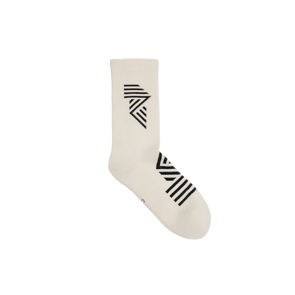 R.A.D® GENERAL SOCK TRIPLE PACK ANTIQUE WHITE / BLACK at R.A.D® - Performance Socks . 0326-GSAWBL3-LANTIQUEWHITE_2 — View 2