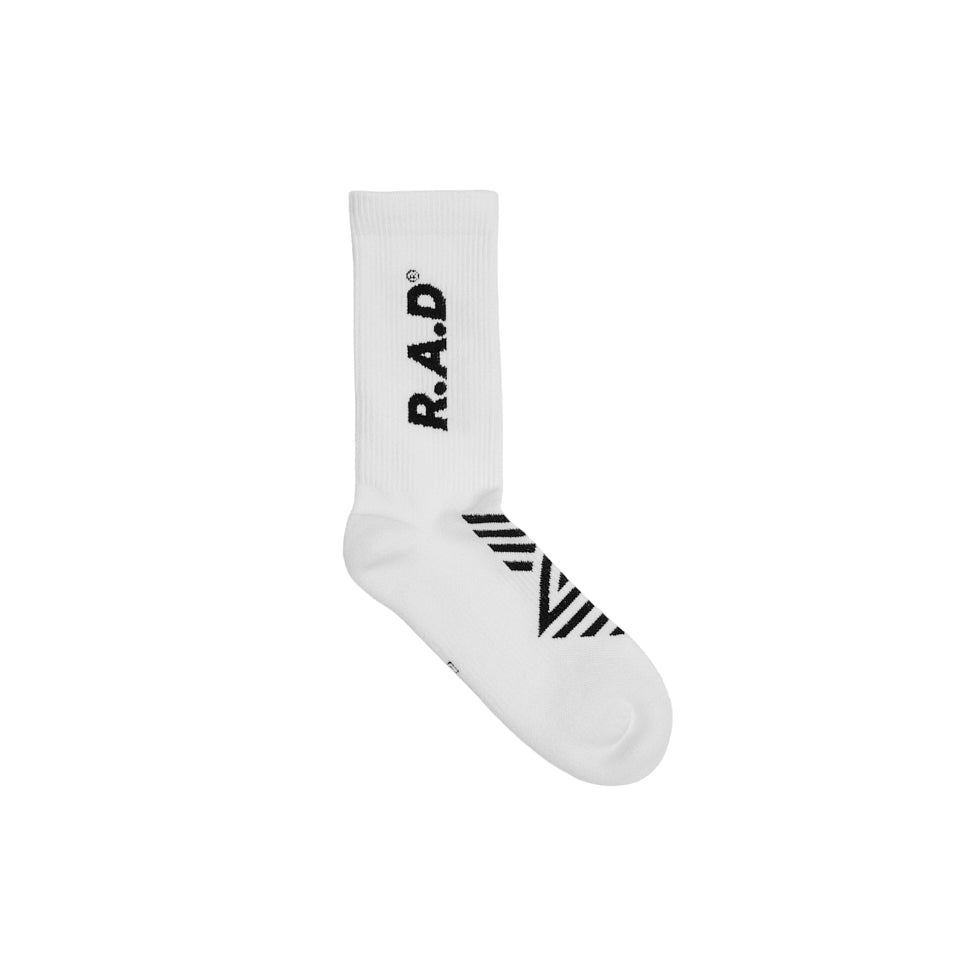 R.A.D® GENERAL SOCK TRIPLE PACK WHITE / BLACK at R.A.D® - Performance Socks . 0326-GSAWBL3-LWHITE_1