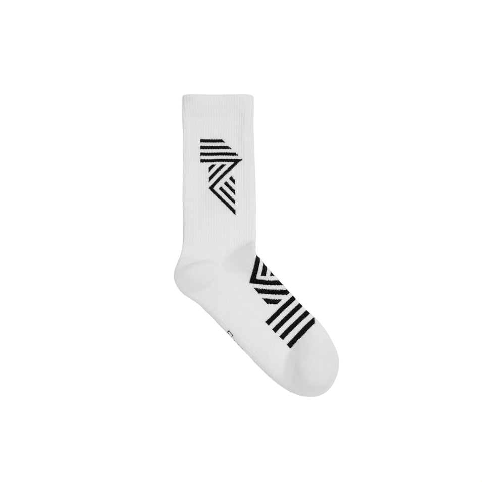 R.A.D® GENERAL SOCK TRIPLE PACK WHITE / BLACK at R.A.D® - Performance Socks . 0326-GSAWBL3-LWHITE_2