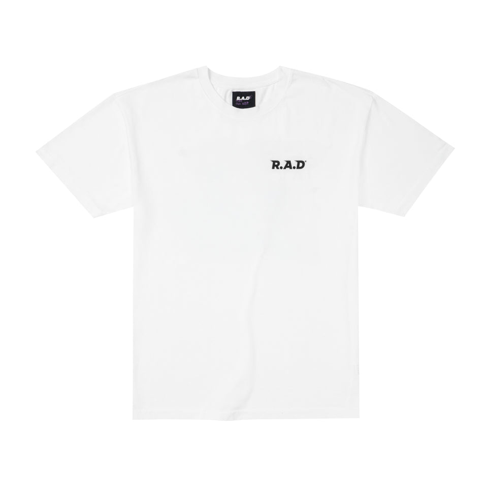 HEAVY™ 3XR.A.D® TEE WHITE at R.A.D® - Performance Tees . 0326-HS3XRBW_R.A.DHEAVY_SSTee3XR.A.DBRILLIANTWHITE_A — View 2