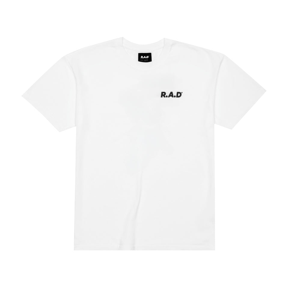 HEAVY™ 'R' TEE WHITE at R.A.D® - Performance Tees . 0326-HSCRBW_R.A.DHEAVY_SSTeeCREWBRILLIANTWHITE_A — View 1