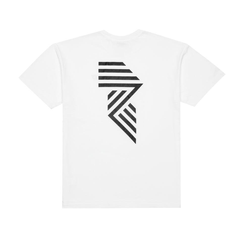 HEAVY™ 'R' TEE WHITE at R.A.D® - Performance Tees . 0326-HSCRBW_R.A.DHEAVY_SSTeeCREWBRILLIANTWHITE_B — View 2