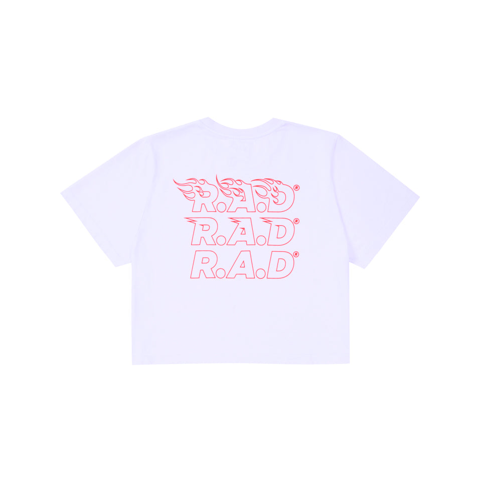 CROP 3XR.A.D® TEE RAINDROPS — View 1