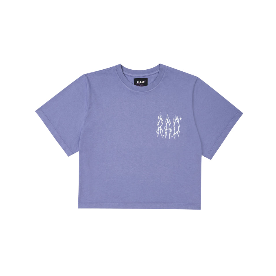 CROP METAL TEE HERON — View 1