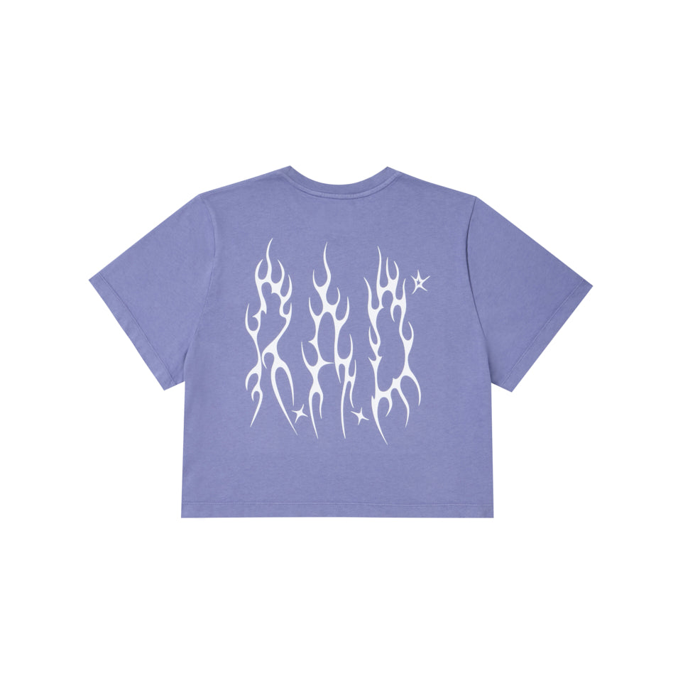 CROP METAL TEE HERON — View 2