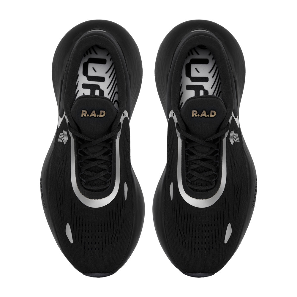 R.A.D® UFO GOTH BLACK at R.A.D® - Performance Footwear . 0326_01_RAD_UFO_03_100_GOTH_BLACK_TOP_bd5a39a7-3b02-4571-b163-d111ab3916a7