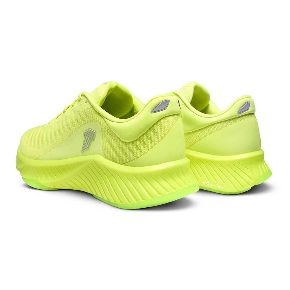 R.A.D® R-1 VIVID LIME at R.A.D® - Performance Footwear . 03_RAD_LIME_RUNNER_BACK_1000X1000BG