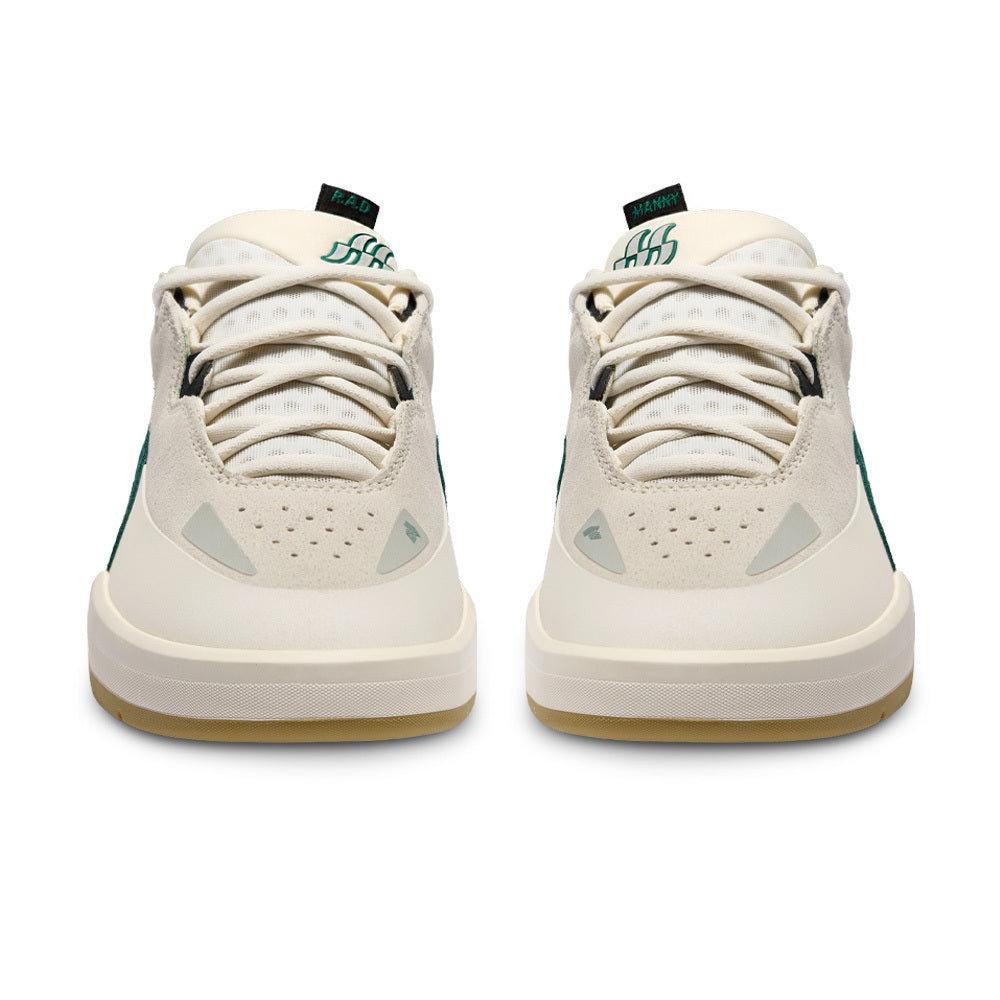 R.A.D® MANNY ONE VARSITY GREEN at R.A.D® - Performance Footwear . 0426_MAN_02_CAMP_RAD_VARSITY_PINE_JET_STREAM_04_TOES_12c1d81f-84ed-452b-8ece-25dc1b37ec04