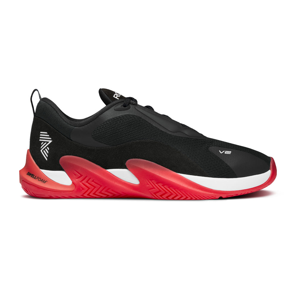 ROGUE X R.A.D® ONE V2 BLACK RED at R.A.D® - Performance Footwear . 0426_OV2_05_HYPE-ROGUE_SIDE — View 1