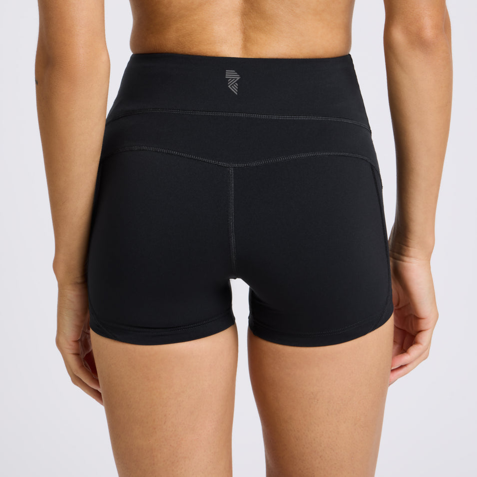 SUPEKNIT™ HIGH-RISE TRAINING SHORT 3” BLACK at R.A.D® - Performance Shorts . 3INCHSHORTS_BLACK_0125-6SHBLA_4