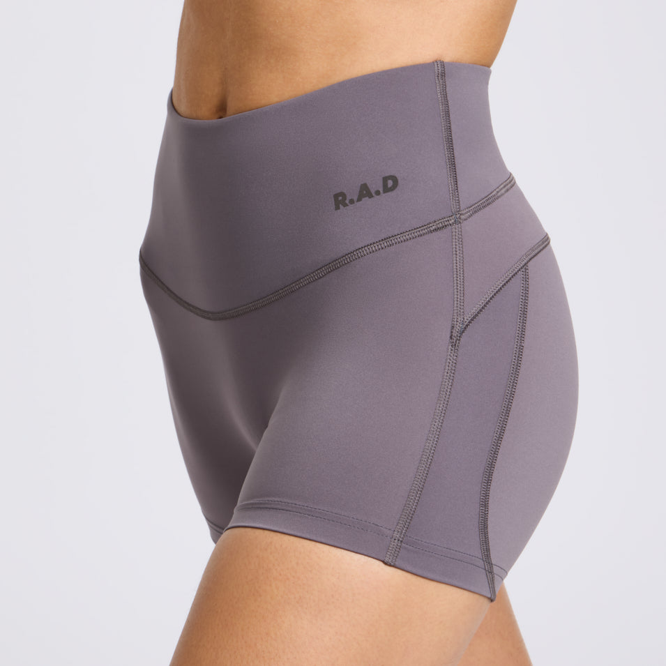 SUPEKNIT™ HIGH-RISE TRAINING SHORT 3” LILAC MAUVE at R.A.D® - Performance Shorts . 3INCHSHORTS_SHARK_0125-3SHLMA_4