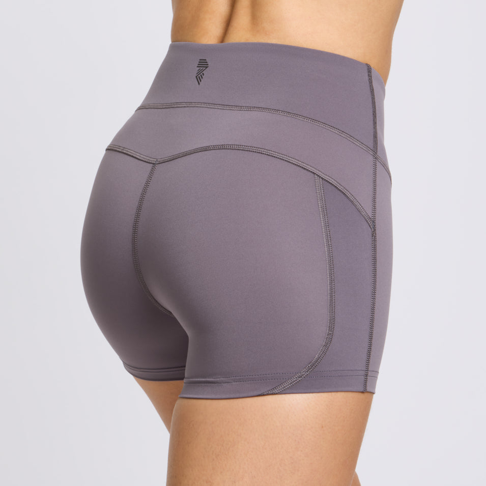 SUPEKNIT™ HIGH-RISE TRAINING SHORT 3” LILAC MAUVE at R.A.D® - Performance Shorts . 3INCHSHORTS_SHARK_0125-3SHLMA_5