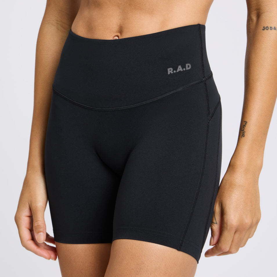 SUPEKNIT™ HIGH-RISE TRAINING SHORT 6” BLACK at R.A.D® - Performance Shorts . 6INCHSHORTS_BLACK_0125-3SHBLA_3
