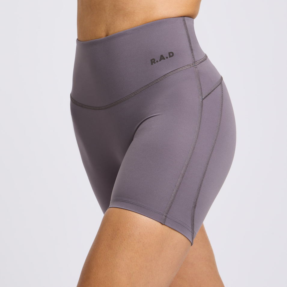 SUPEKNIT™ HIGH-RISE TRAINING SHORT 6” LILAC MAUVE at R.A.D® - Performance Shorts . 6INCHSHORTS_SHARK_0125-6SHLMA_4