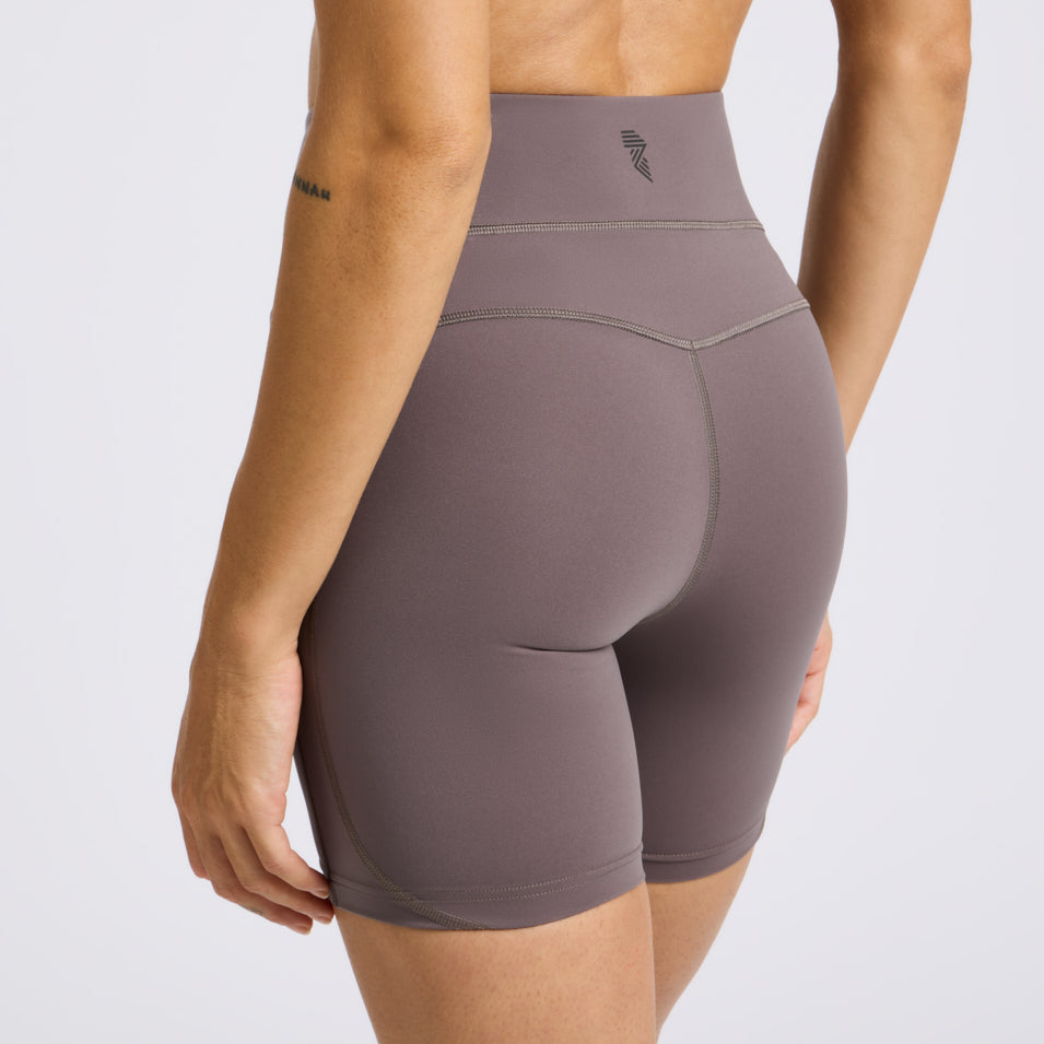 SUPEKNIT™ HIGH-RISE TRAINING SHORT 6” DEEP TAUPE at R.A.D® - Performance Shorts . 6INCHSHORTS_SPARROW_0125-6SHDTA_4