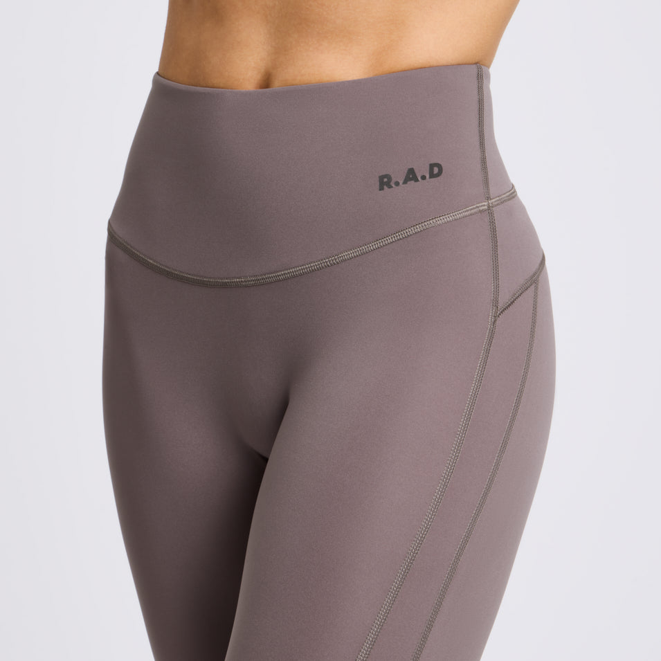 SUPEKNIT™ HIGH-RISE TRAINING LEGGING 25” DEEP TAUPE at R.A.D® - Performance Leggings . 78LEGGINGS_SPARROW_0125-78LDTA_3