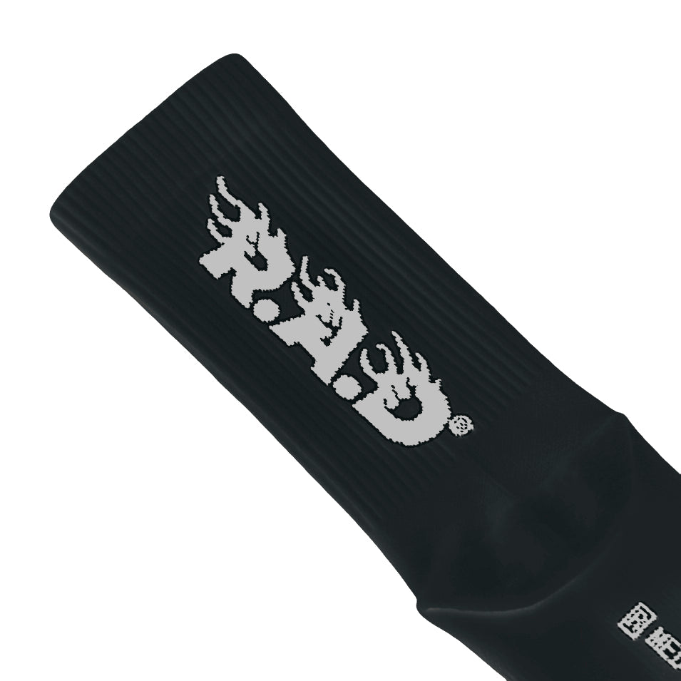 R.A.D® PERFORMANCE SOCK BLACK at R.A.D® - Performance Socks . BLACKGYMPERFORMANCESOCK_3