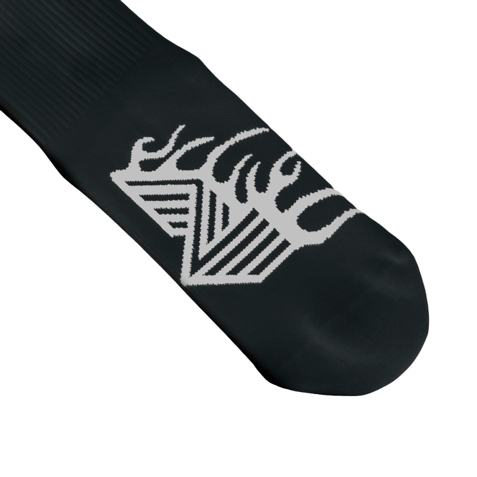 R.A.D® PERFORMANCE SOCK BLACK at R.A.D® - Performance Socks . BLACKGYMPERFORMANCESOCK_4