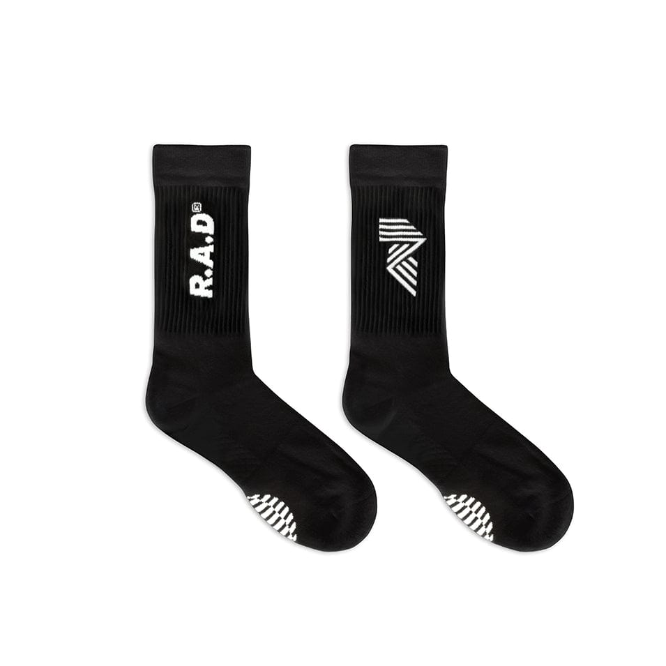 R.A.D® General Sock Black Triple Pack