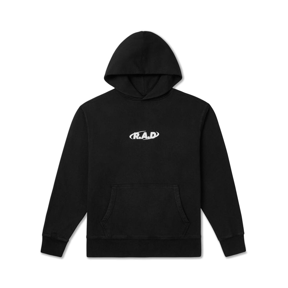 RAD - R.A.D® CREW HOODED SWEAT V2 BLACK picture