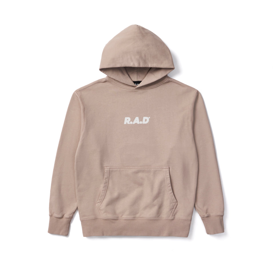 CREW HOODED SWEAT CHESTNUT