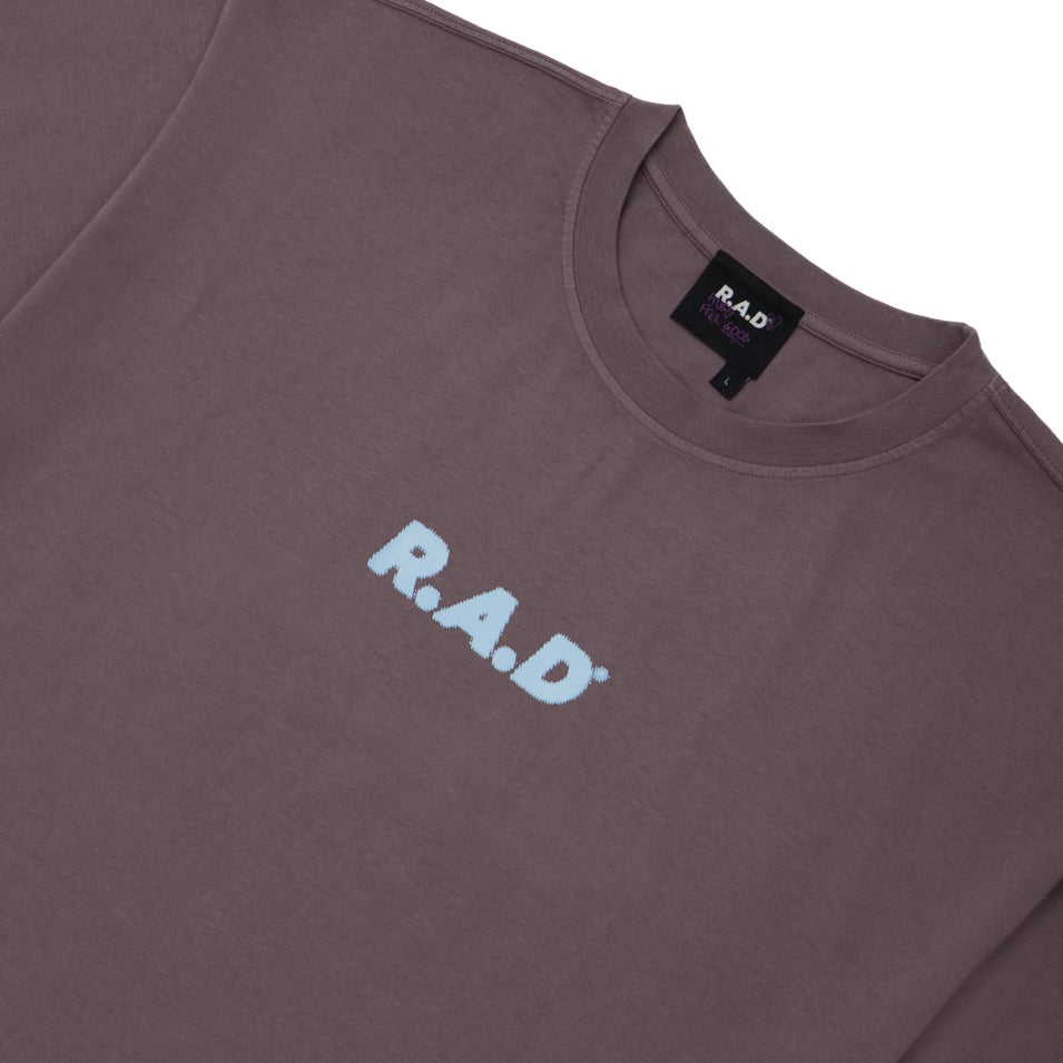 'R' LOGO TEE DEEP TAUPE