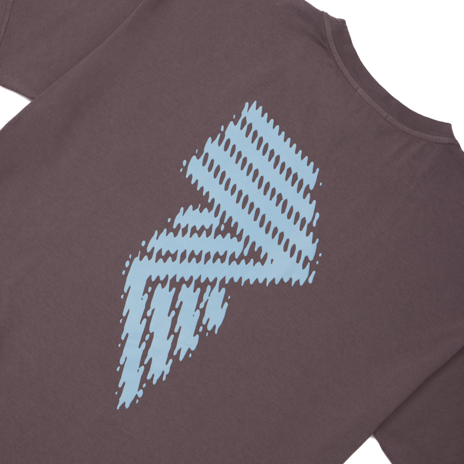 'R' LOGO TEE DEEP TAUPE
