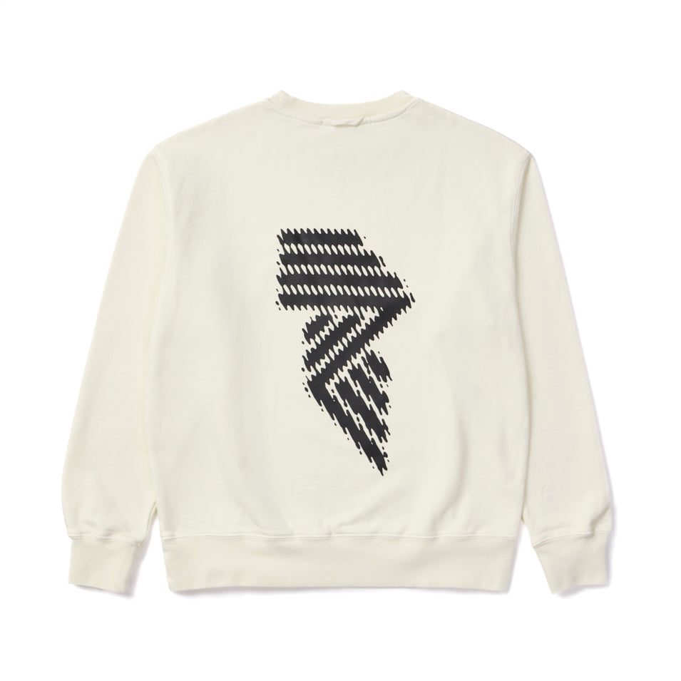 CREW SWEAT OFF WHITE