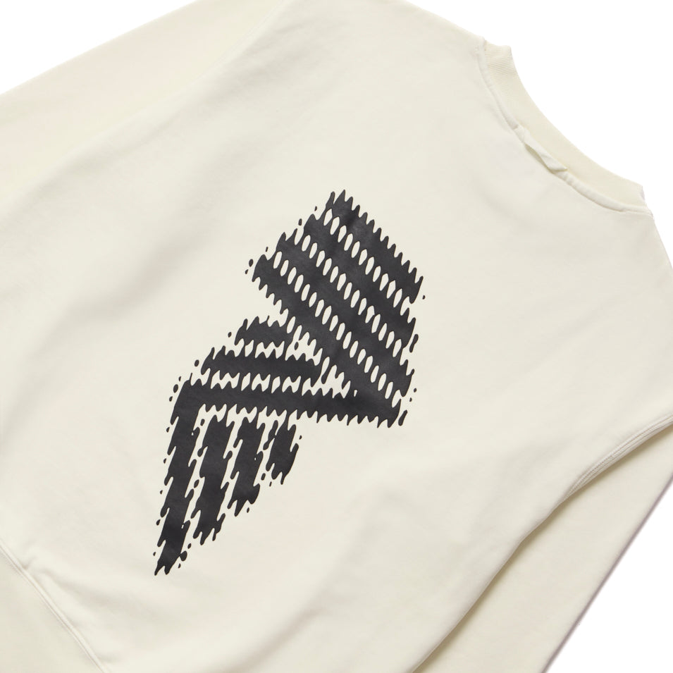 CREW SWEAT OFF WHITE