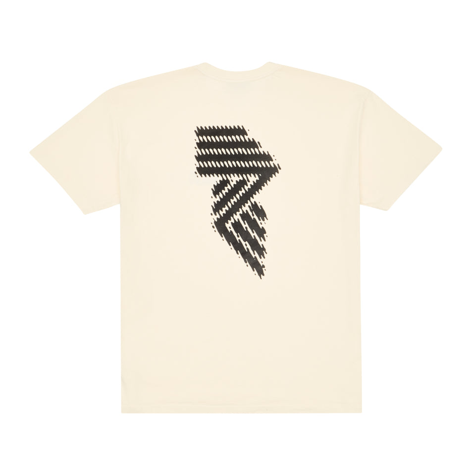 HEAVY™ 'R' TEE OFF WHITE at R.A.D® - Performance Tees . CREW_TOFU_0325-HSCR5OW_B — View 2