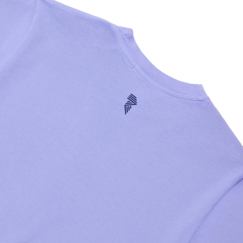 LOGO CROP TEE BABY LAV at R.A.D® - Performance Crop Tee